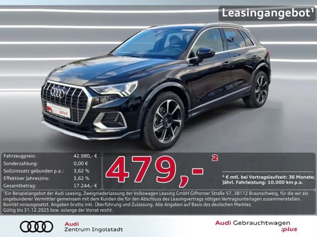 Audi Q3 2025 Benzine