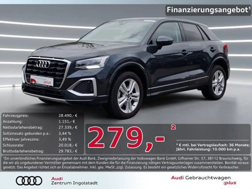 Audi Q2 2025 Benzine