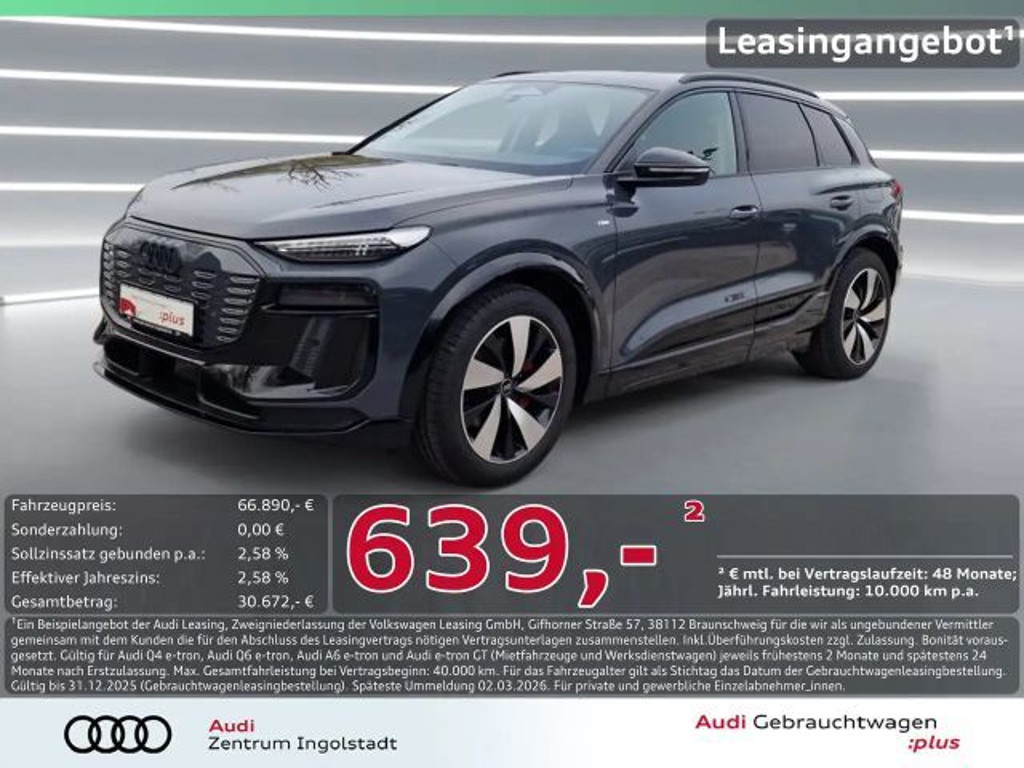 Audi Q6 e-tron 2025 Elektrisch