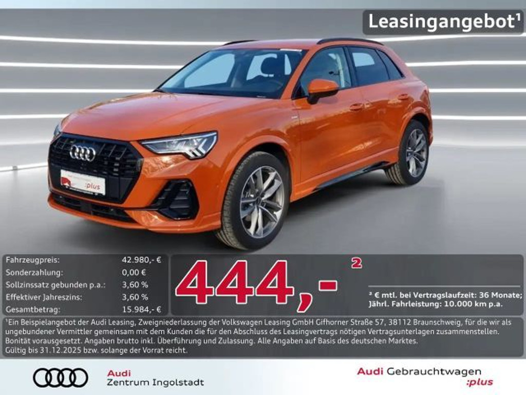 Audi Q3 2025 Benzine