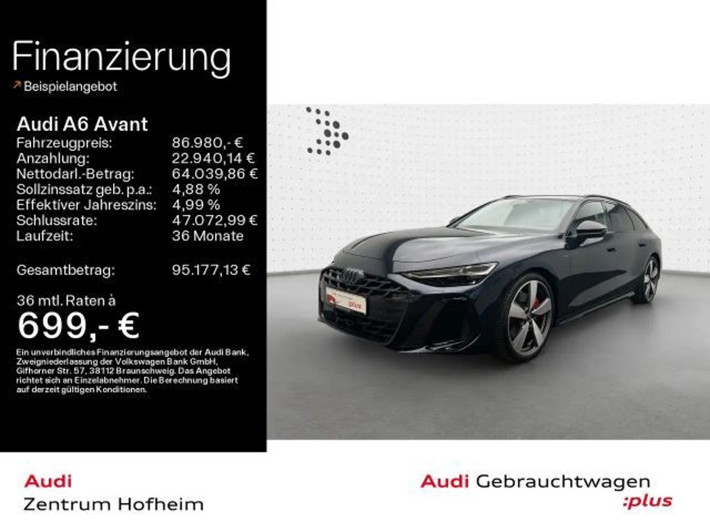 Audi A6 e-tron 2025 Hybride Benzine