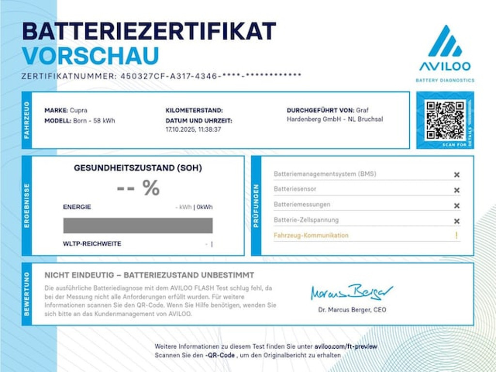 Cupra Born 2023 Elektrisch