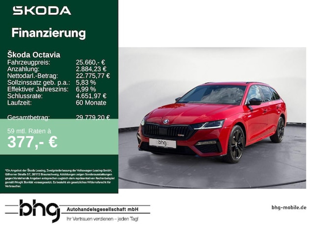 Skoda Octavia 2021 Hybride Benzine