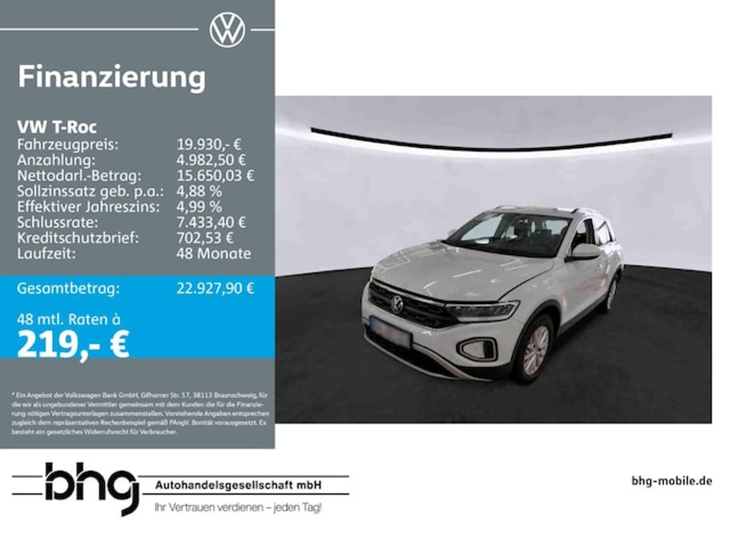 Volkswagen T-Roc 2022 Benzine