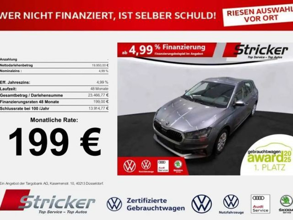 Skoda Fabia 2024 Benzine