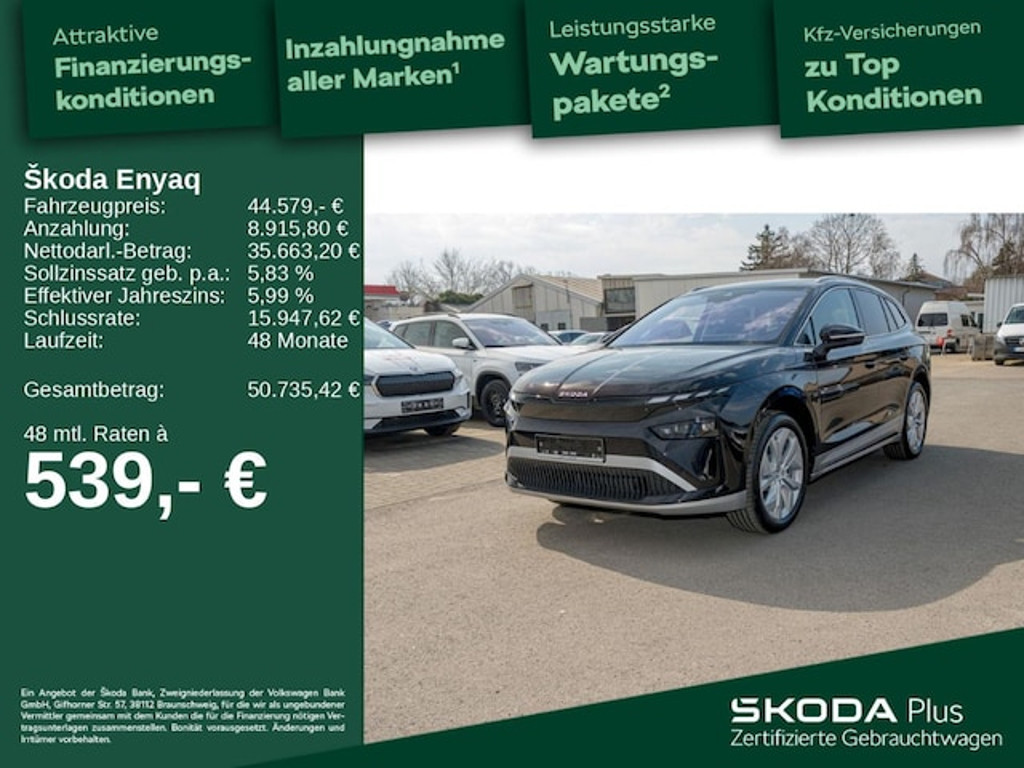 Skoda Enyaq 2025 Elektrisch