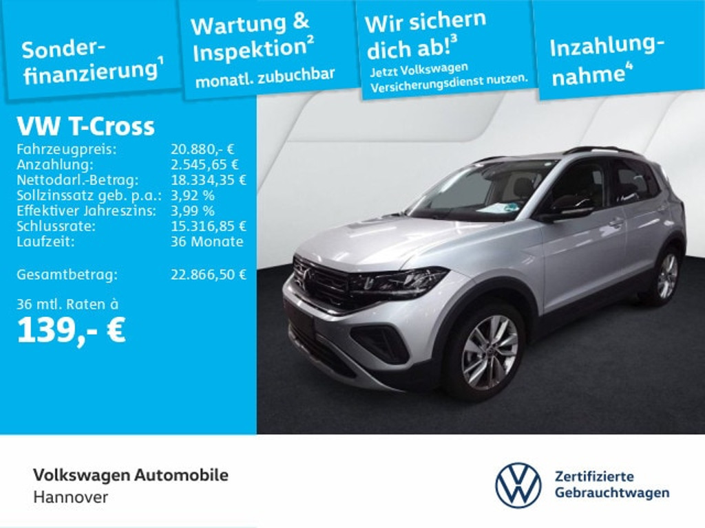Volkswagen T-Cross 2025 Benzine