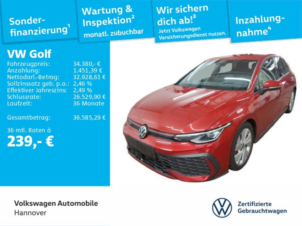 Volkswagen Golf 2024 Benzine