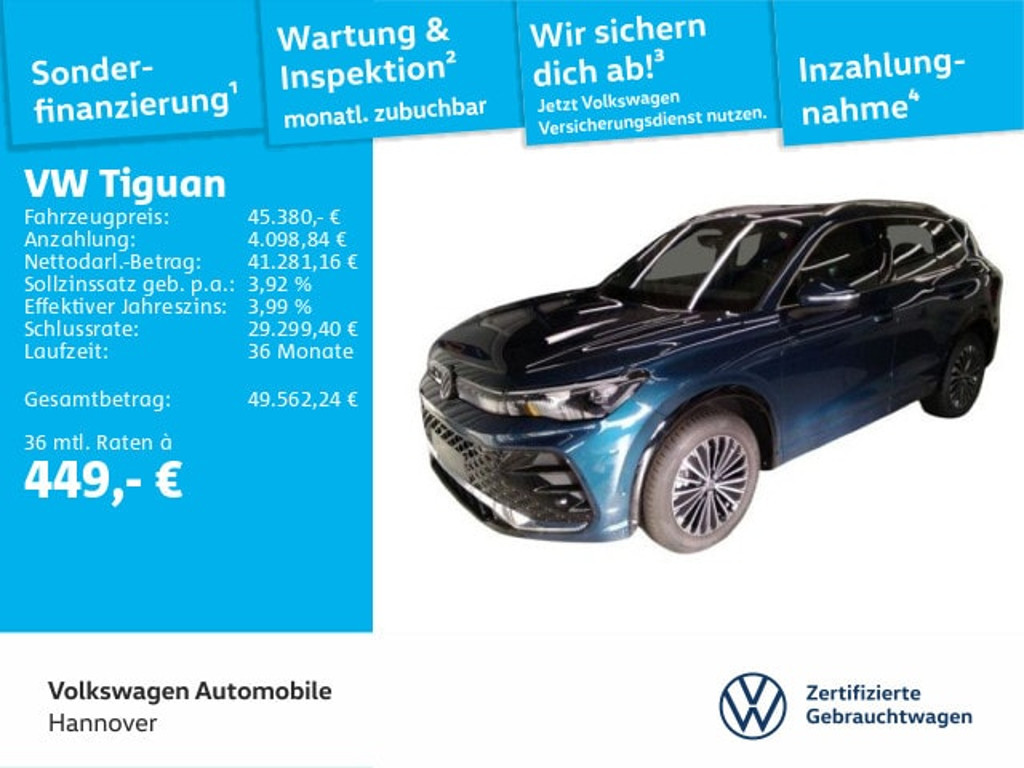 Volkswagen Tiguan 2025 Benzine