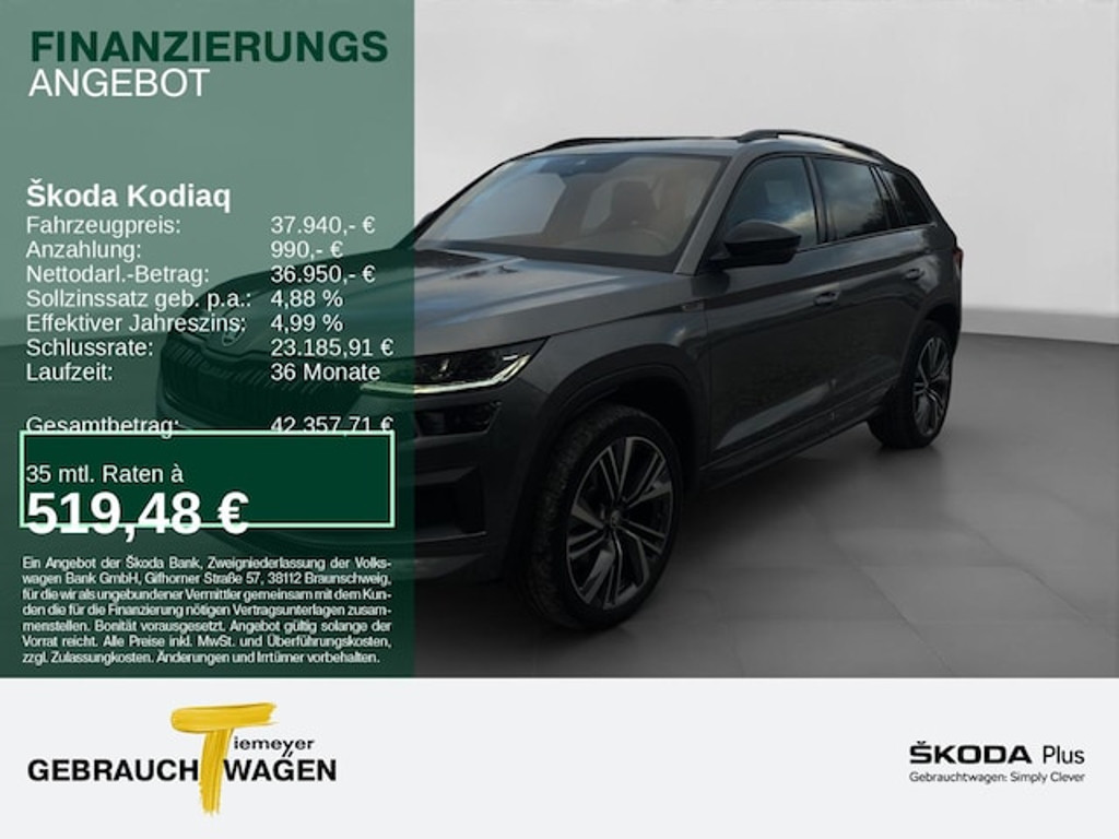 Skoda Kodiaq 2022 Benzine