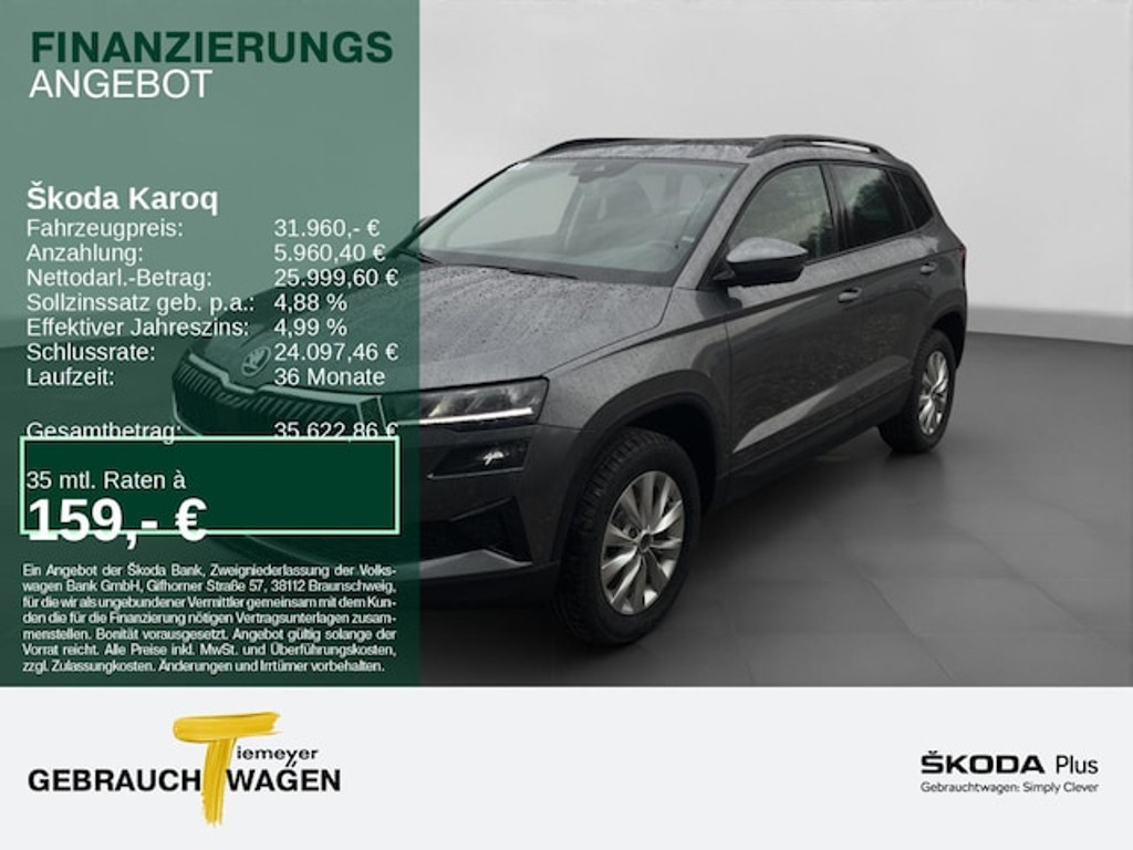 Skoda Karoq 2025 Benzine