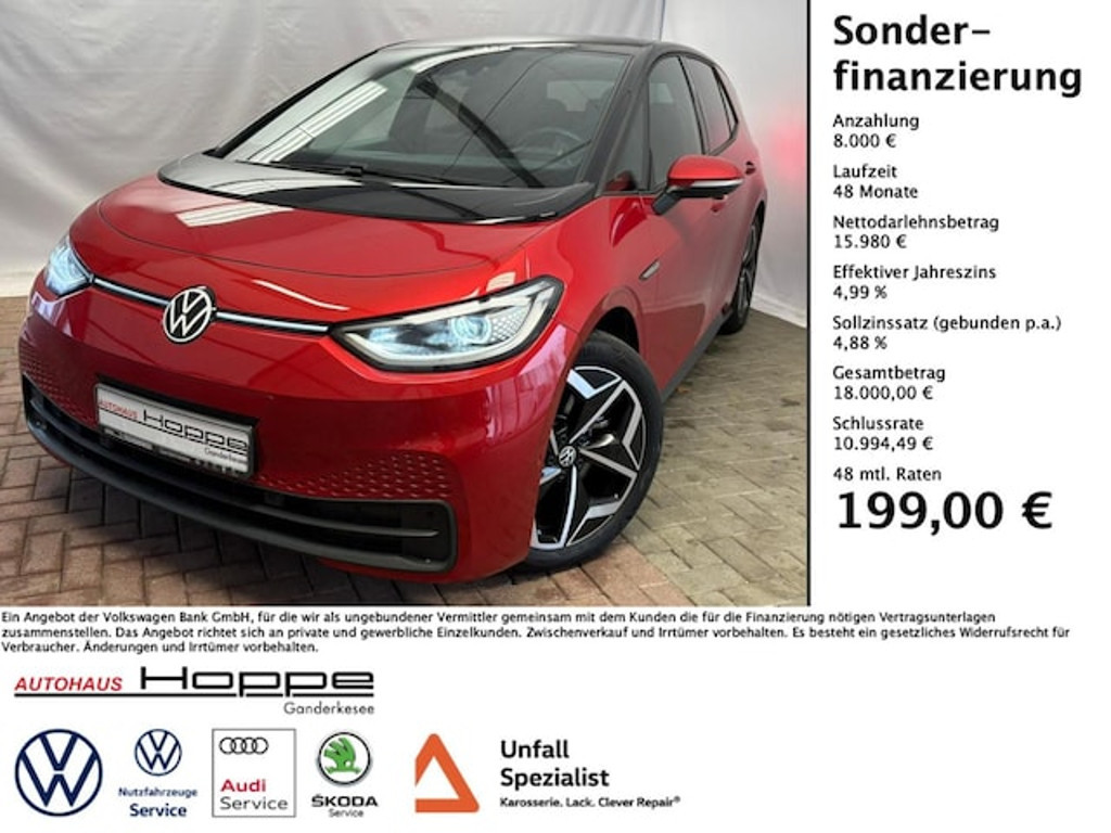 Volkswagen ID.3 2022 Elektrisch