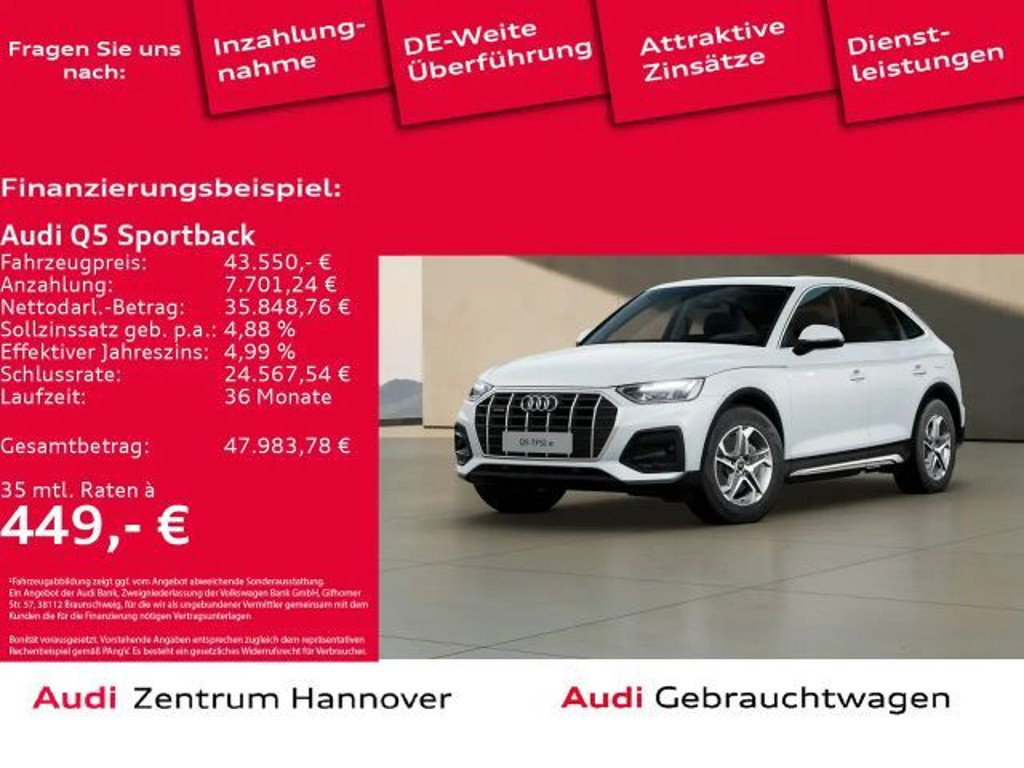 Audi Q5 2022 Hybride Benzine