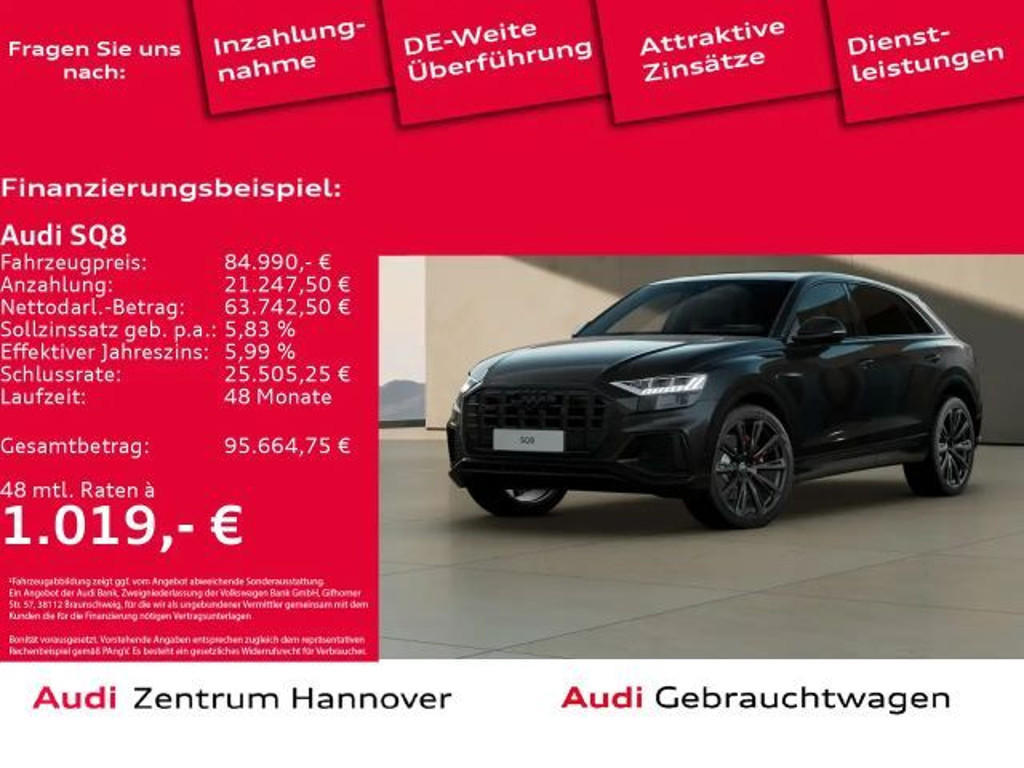 Audi SQ8 2023 Benzine
