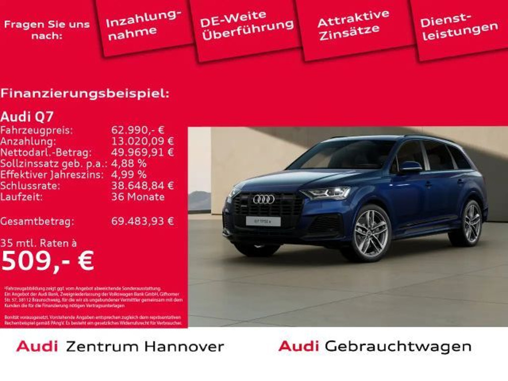 Audi Q7 2022 Hybride Benzine
