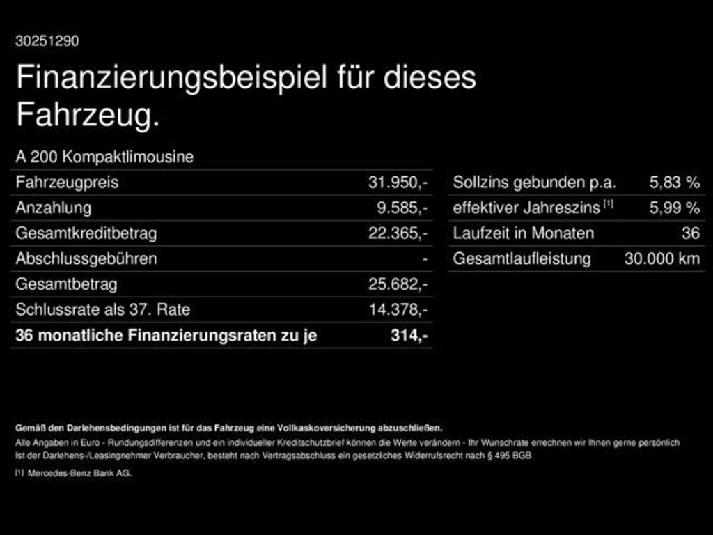 Mercedes-Benz A-Klasse