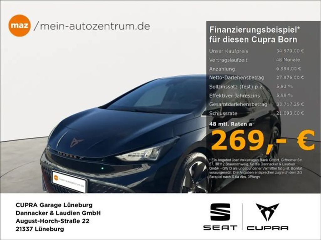 Cupra Born 2025 Elektrisch
