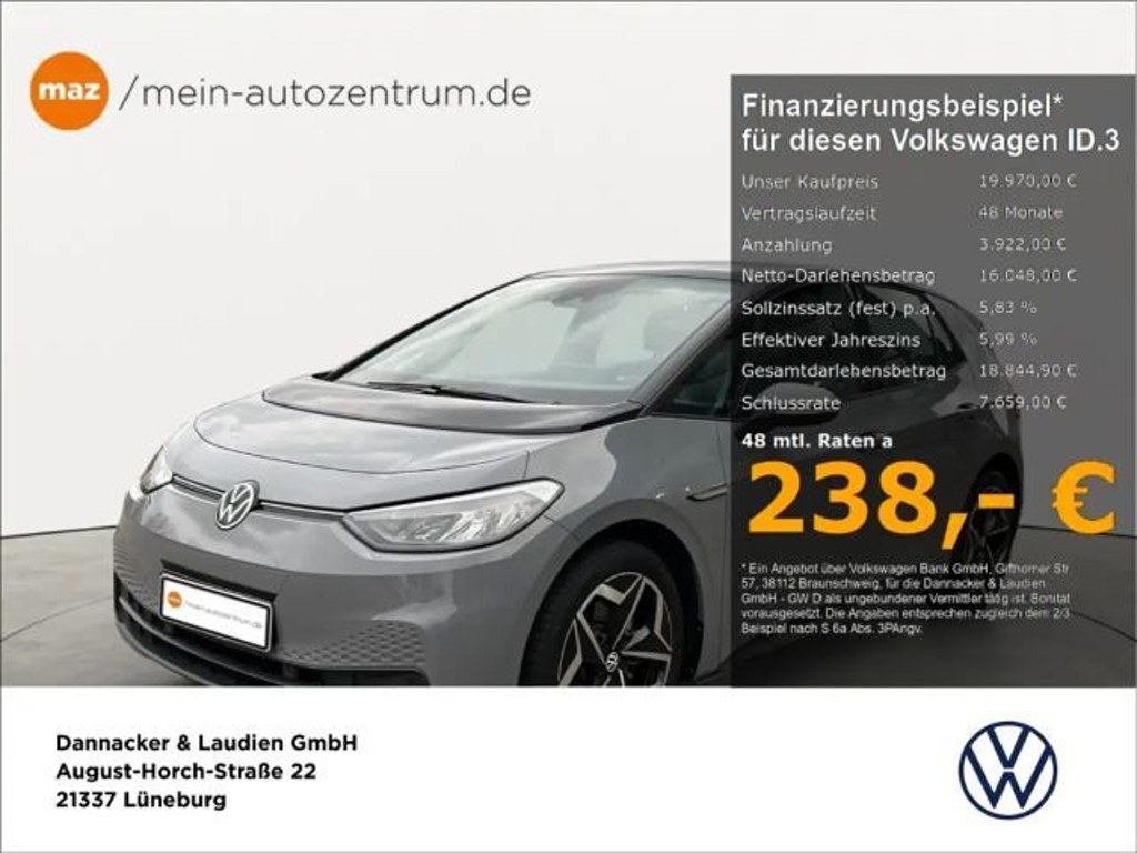 Volkswagen ID.3 2021 Elektrisch
