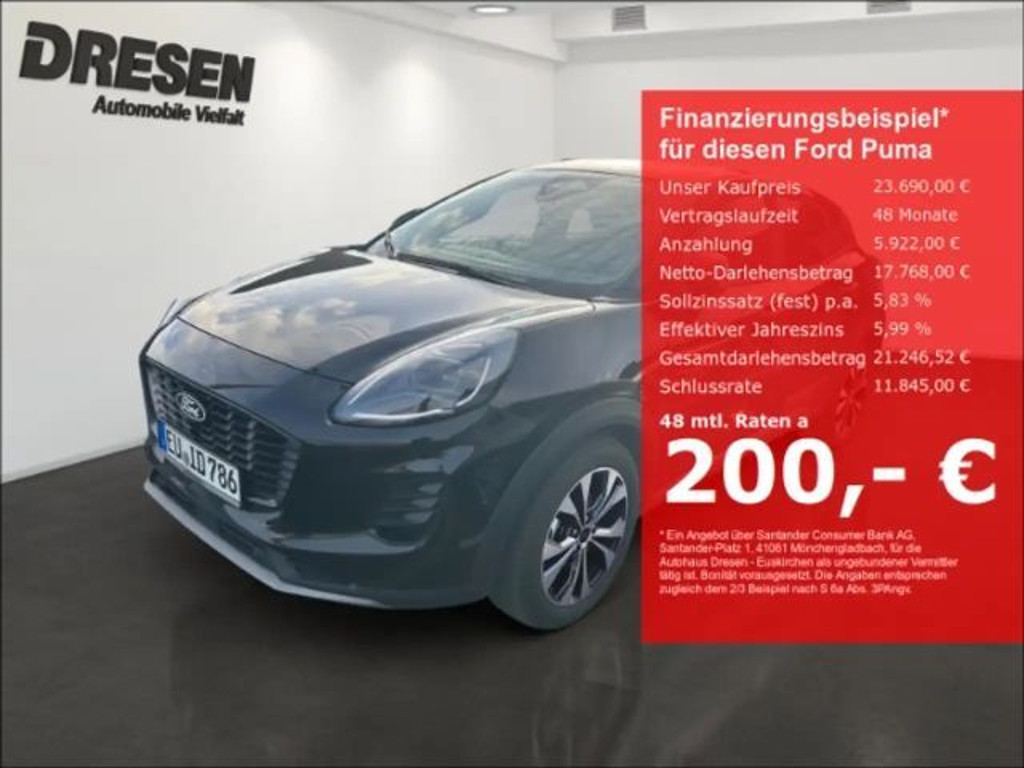 Ford Puma 2025 Benzine