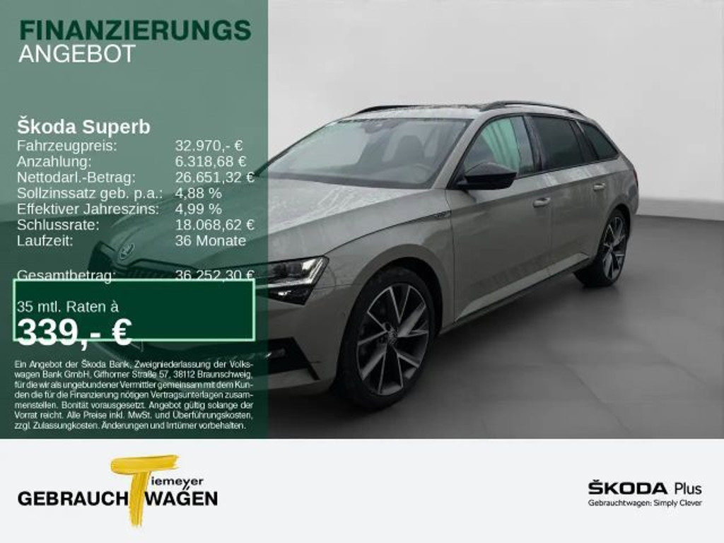 Skoda Superb 2023 Benzine