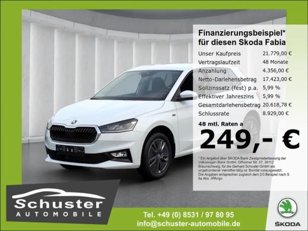 Skoda Fabia 2025 Benzine