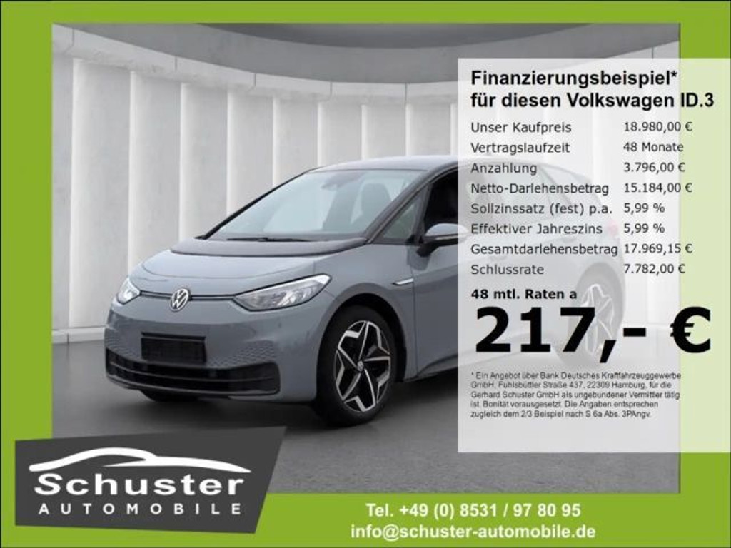 Volkswagen ID.3 2022 Elektrisch