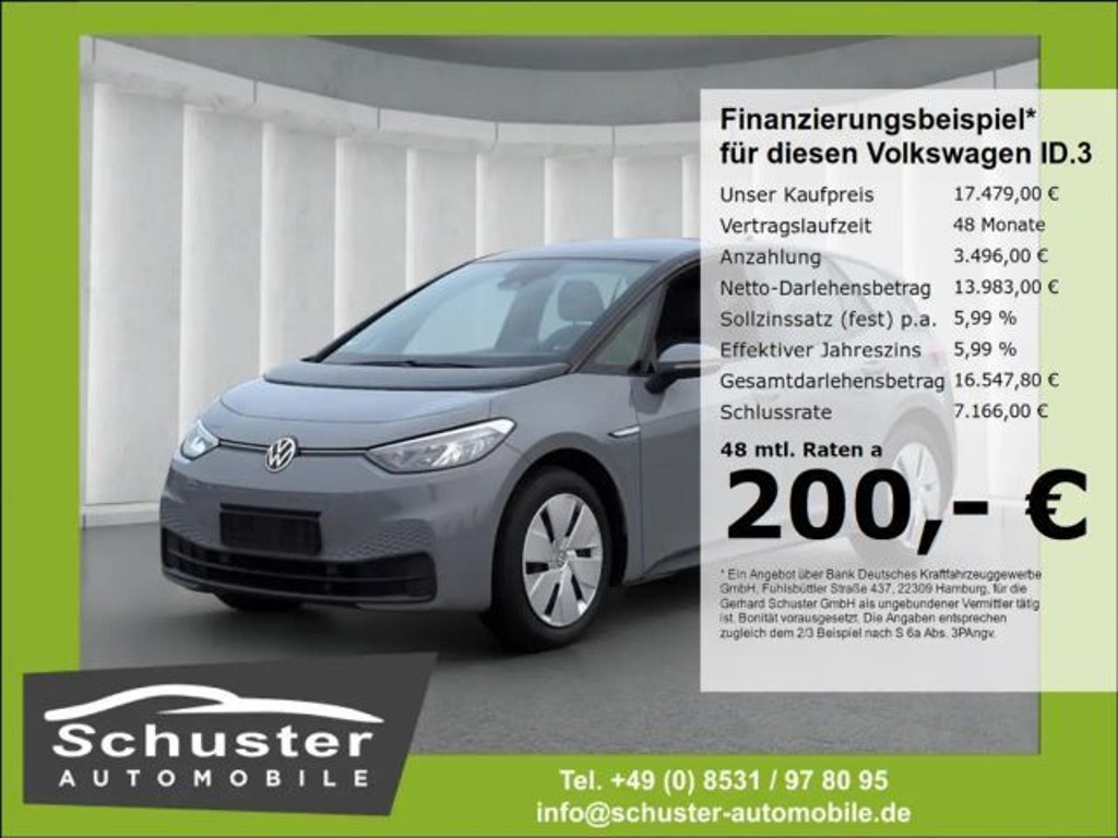 Volkswagen ID.3 2022 Elektrisch
