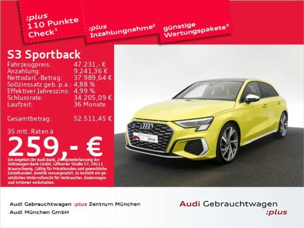 Audi S3 2024 Benzine