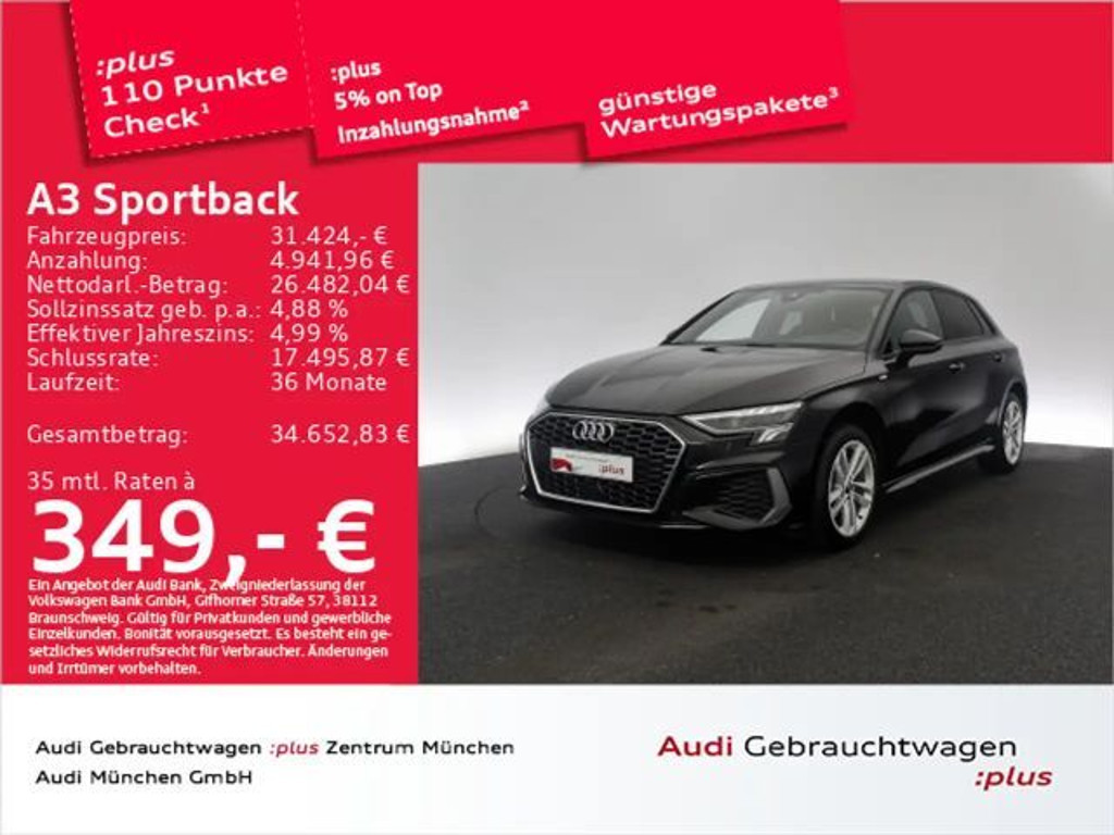 Audi A3 2022 Hybride Benzine