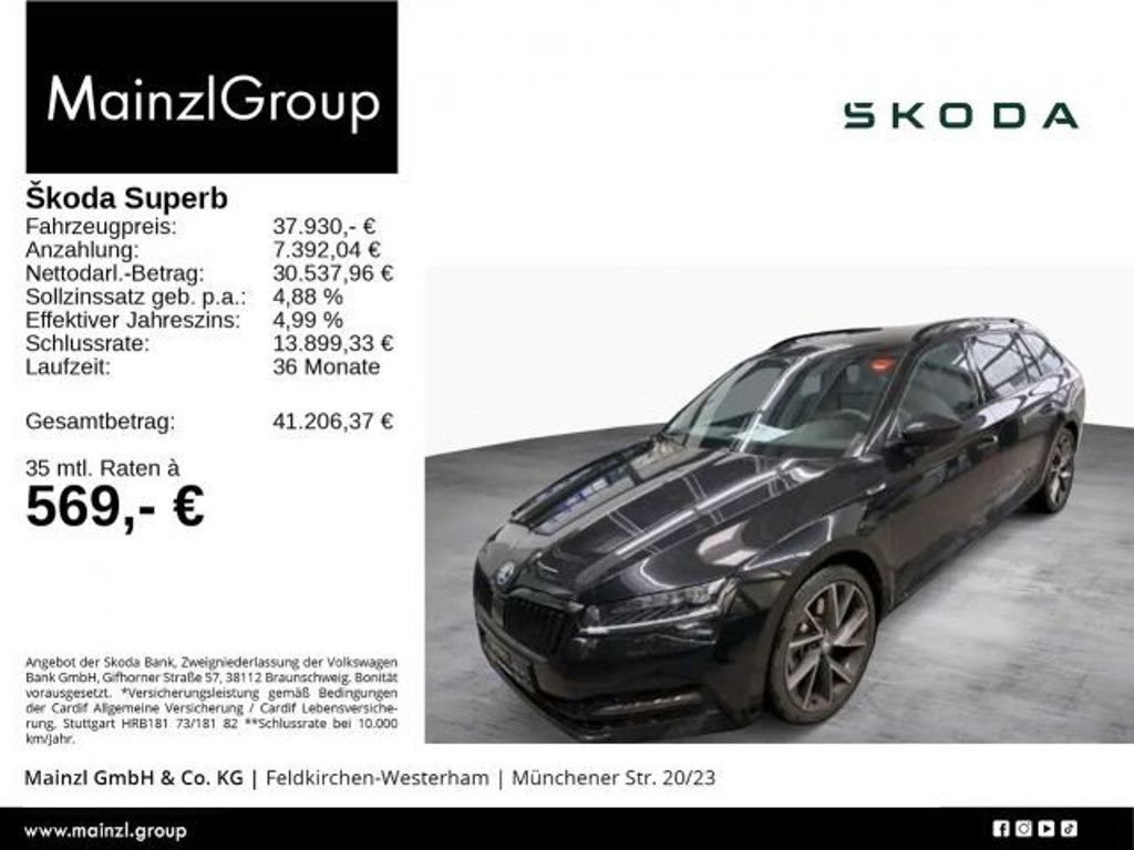 Skoda Superb 2021 Benzine