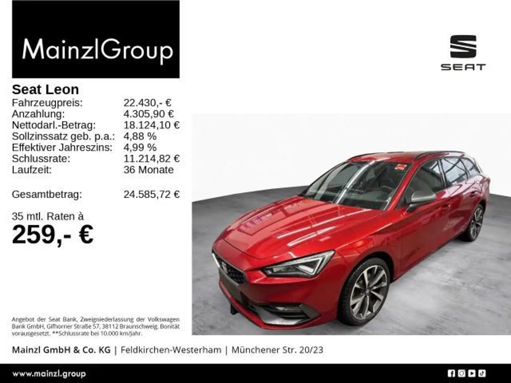 Seat Leon 2021 Hybride Benzine