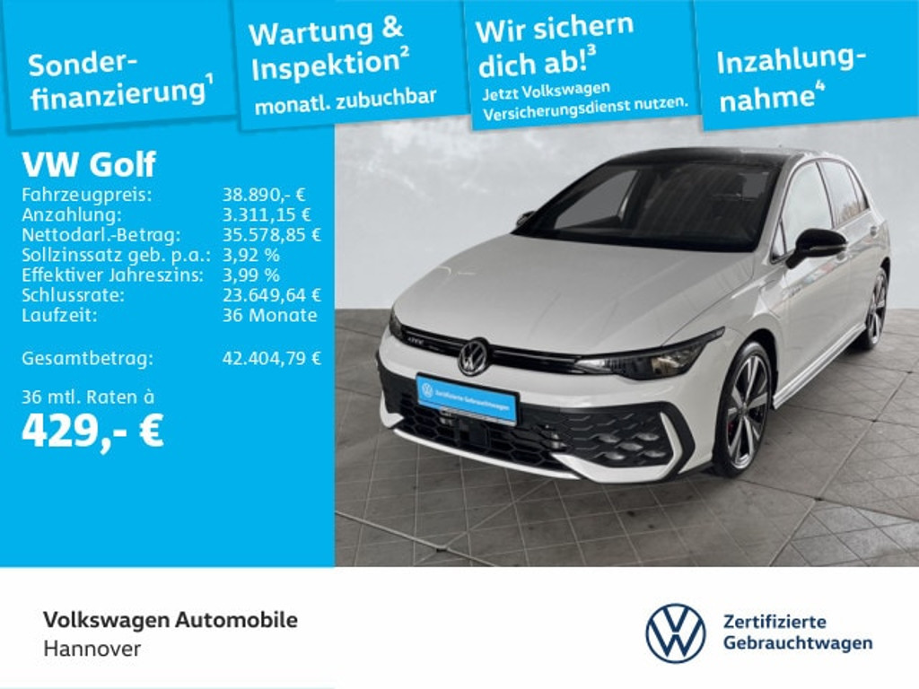Volkswagen Golf 2024 Hybride Benzine