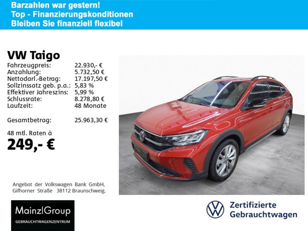 Volkswagen Taigo 2025 Benzine