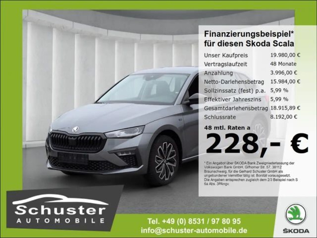 Skoda Scala 2025 Benzine