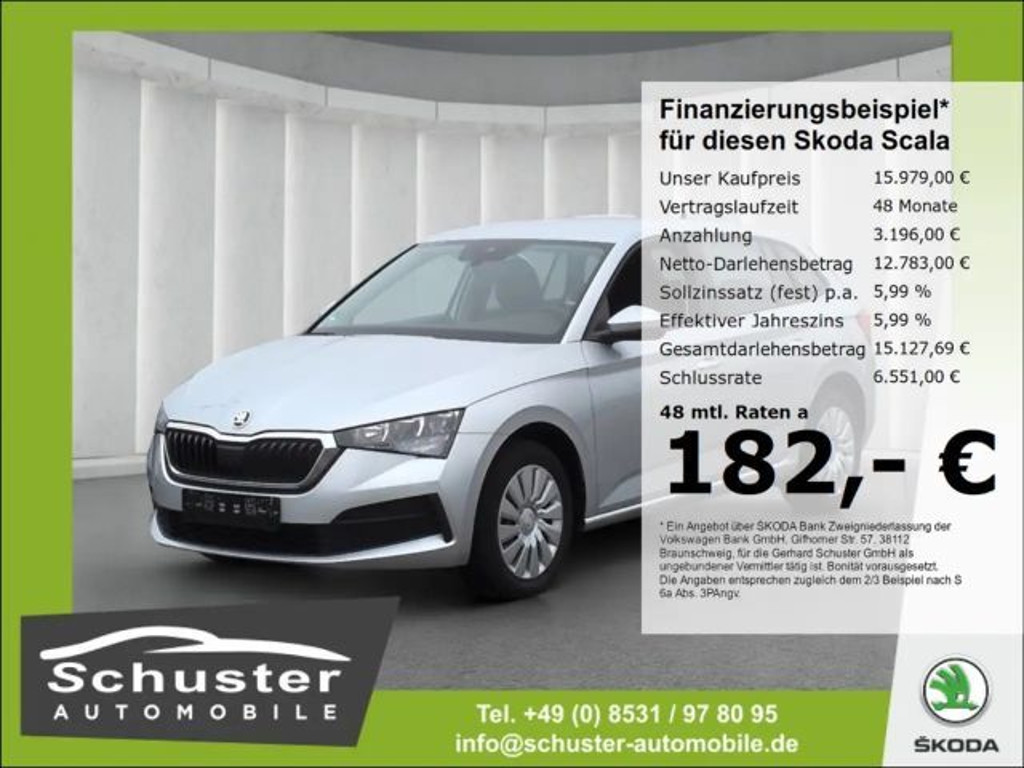 Skoda Scala 2023 Benzine