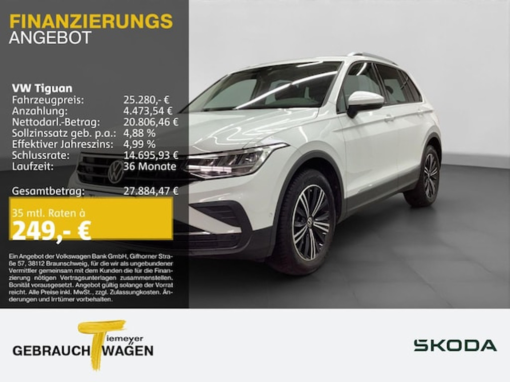 Volkswagen Tiguan 2021 Benzine