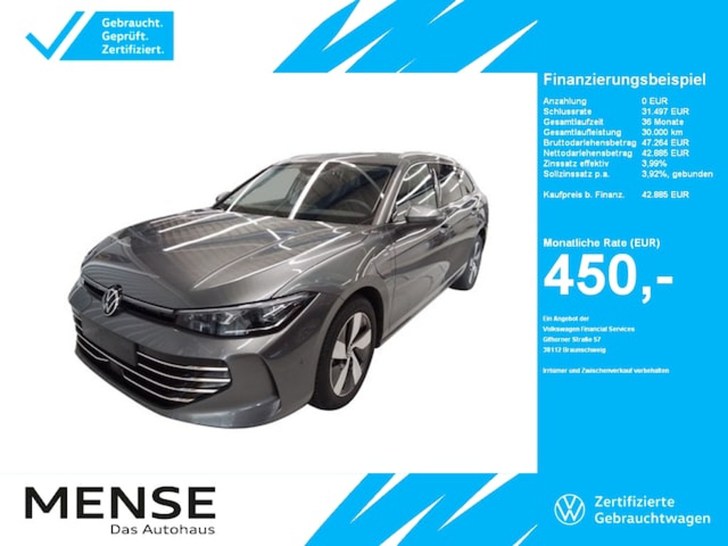 Volkswagen Passat 2025 Hybride Benzine