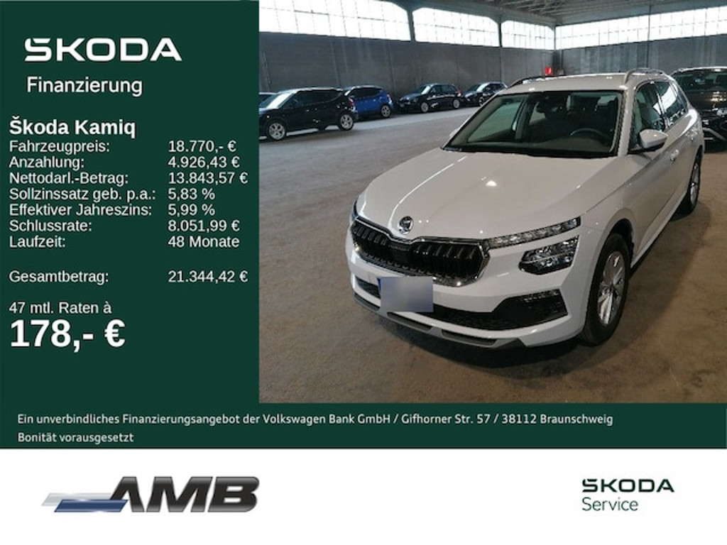 Skoda Kamiq 2025 Benzine