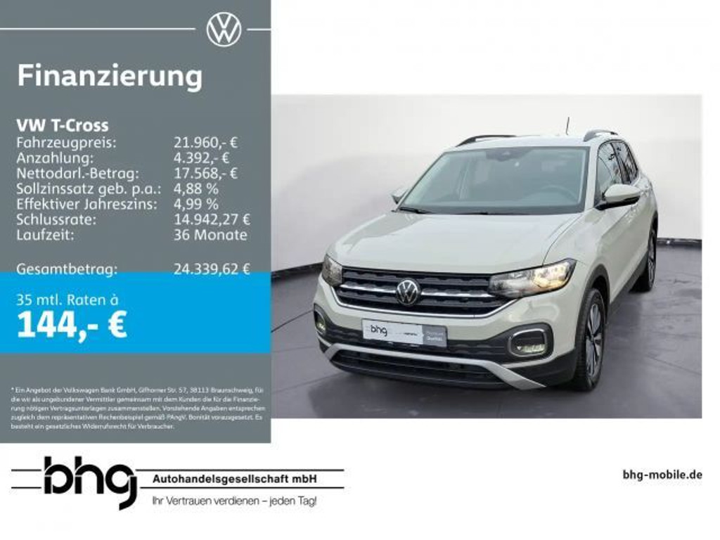 Volkswagen T-Cross 2023 Benzine