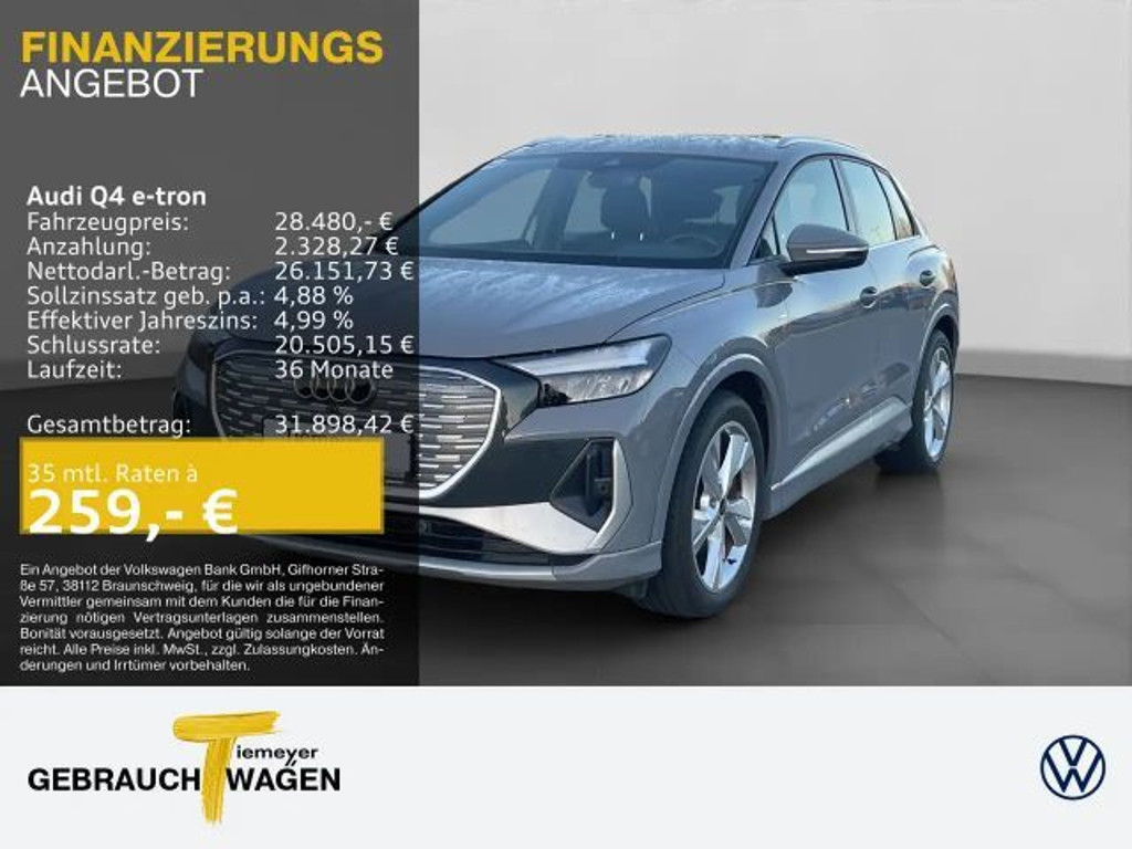 Audi Q4 e-tron 2023 Elektrisch