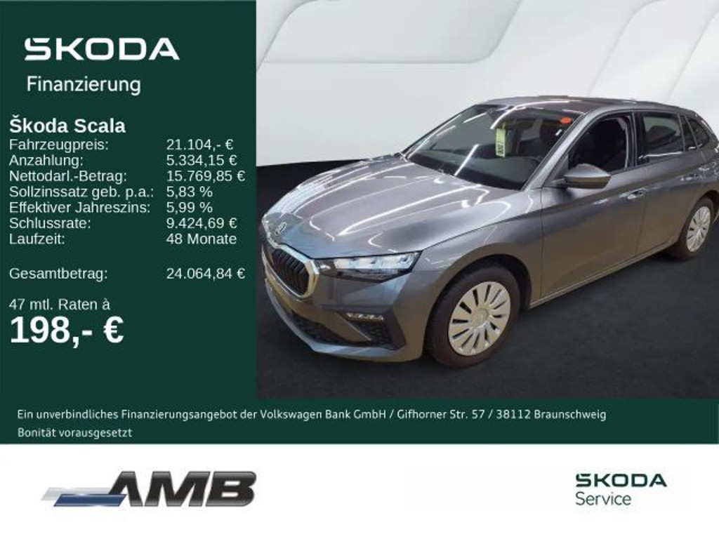Skoda Scala 2025 Benzine