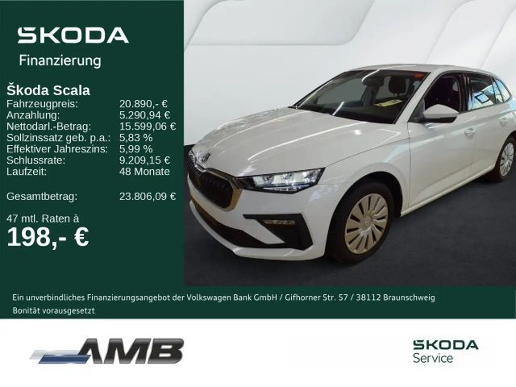 Skoda Scala 2025 Benzine