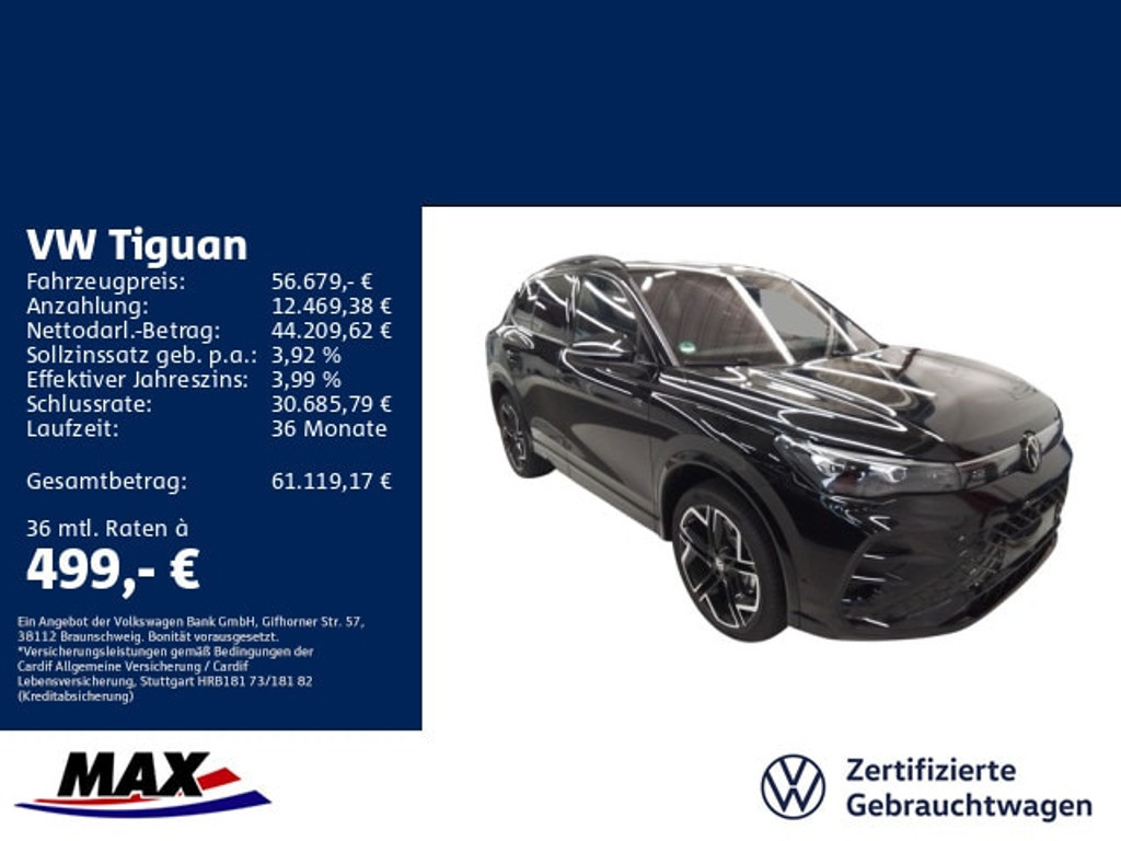 Volkswagen Tiguan 2025 Hybride Benzine