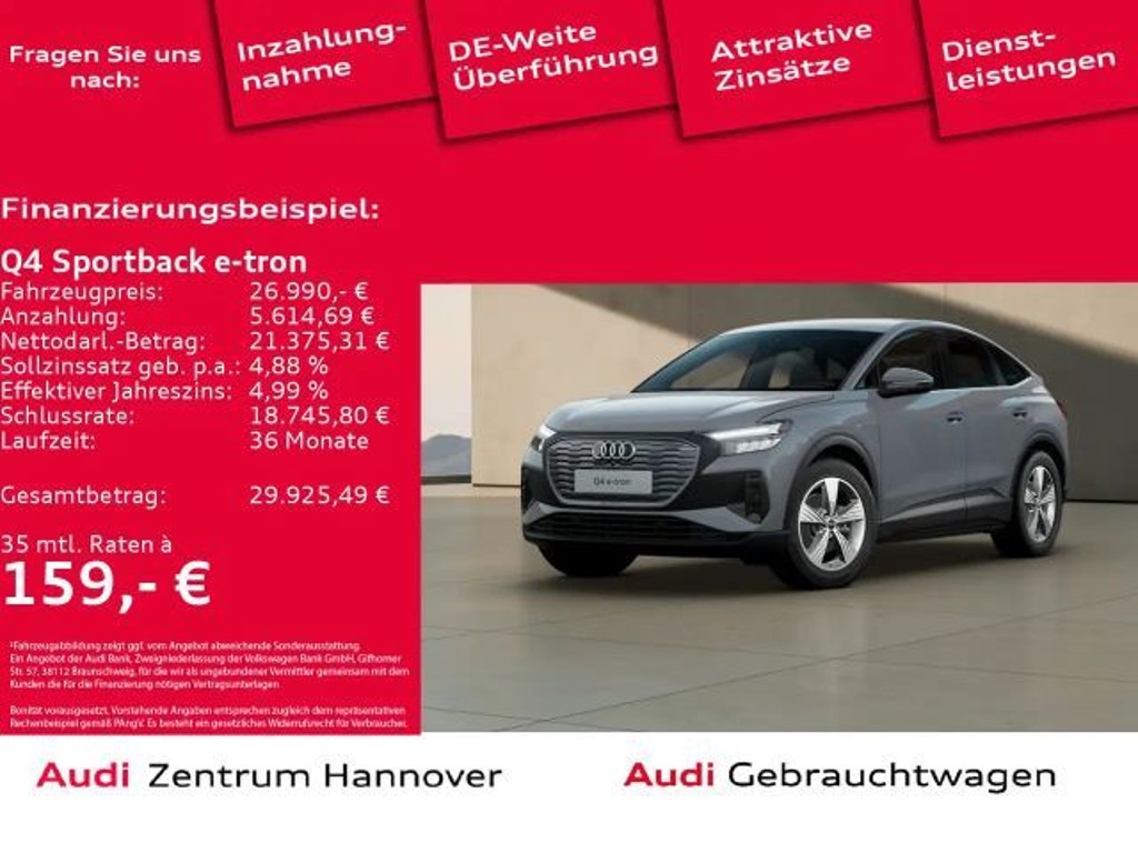 Audi Q4 e-tron 2022 Elektrisch