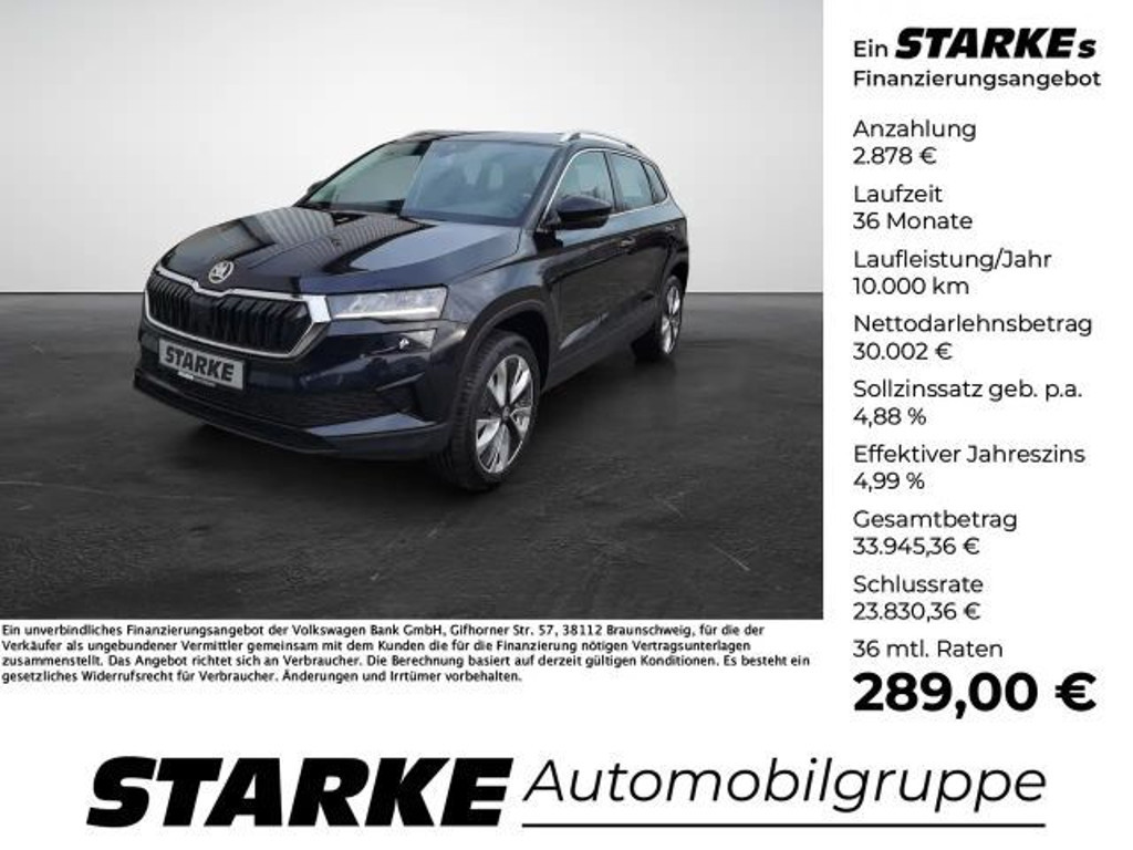 Skoda Karoq 2025 Benzine