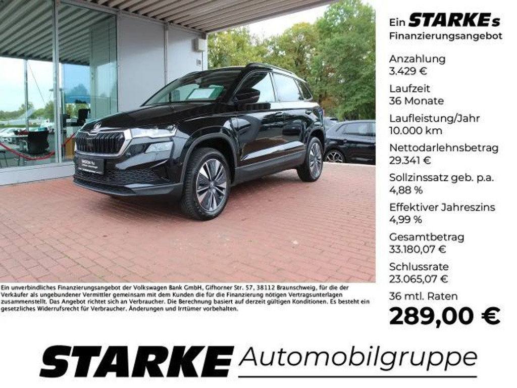Skoda Karoq 2025 Benzine