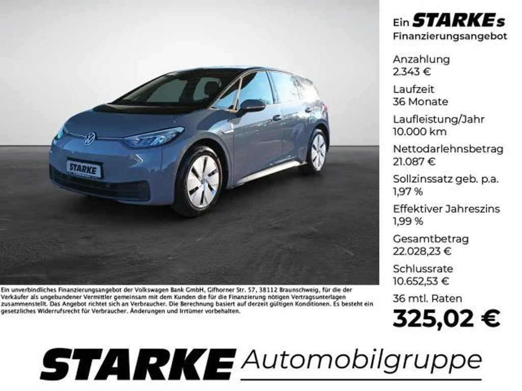 Volkswagen ID.3 2022 Elektrisch