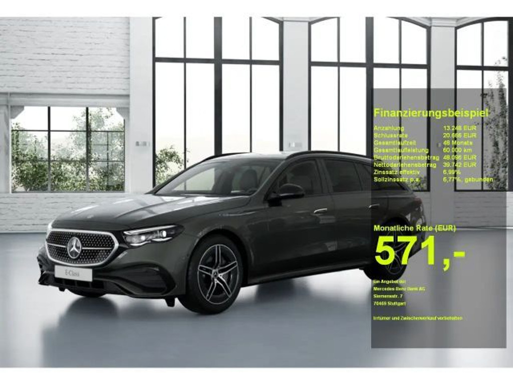 Mercedes-Benz E-Klasse 2024 Hybride Diesel