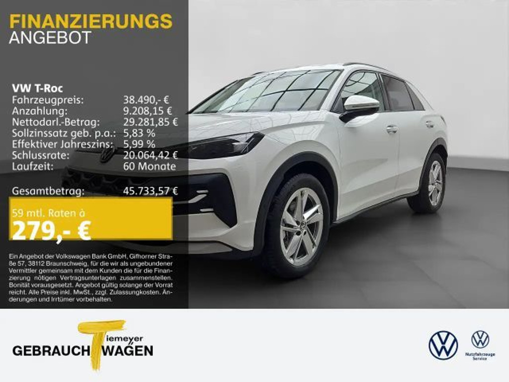 Volkswagen T-Roc 2025 Benzine