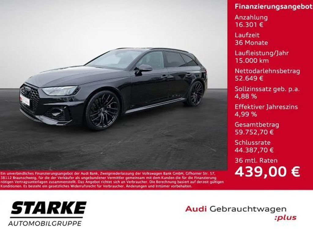 Audi RS4 2023 Benzine